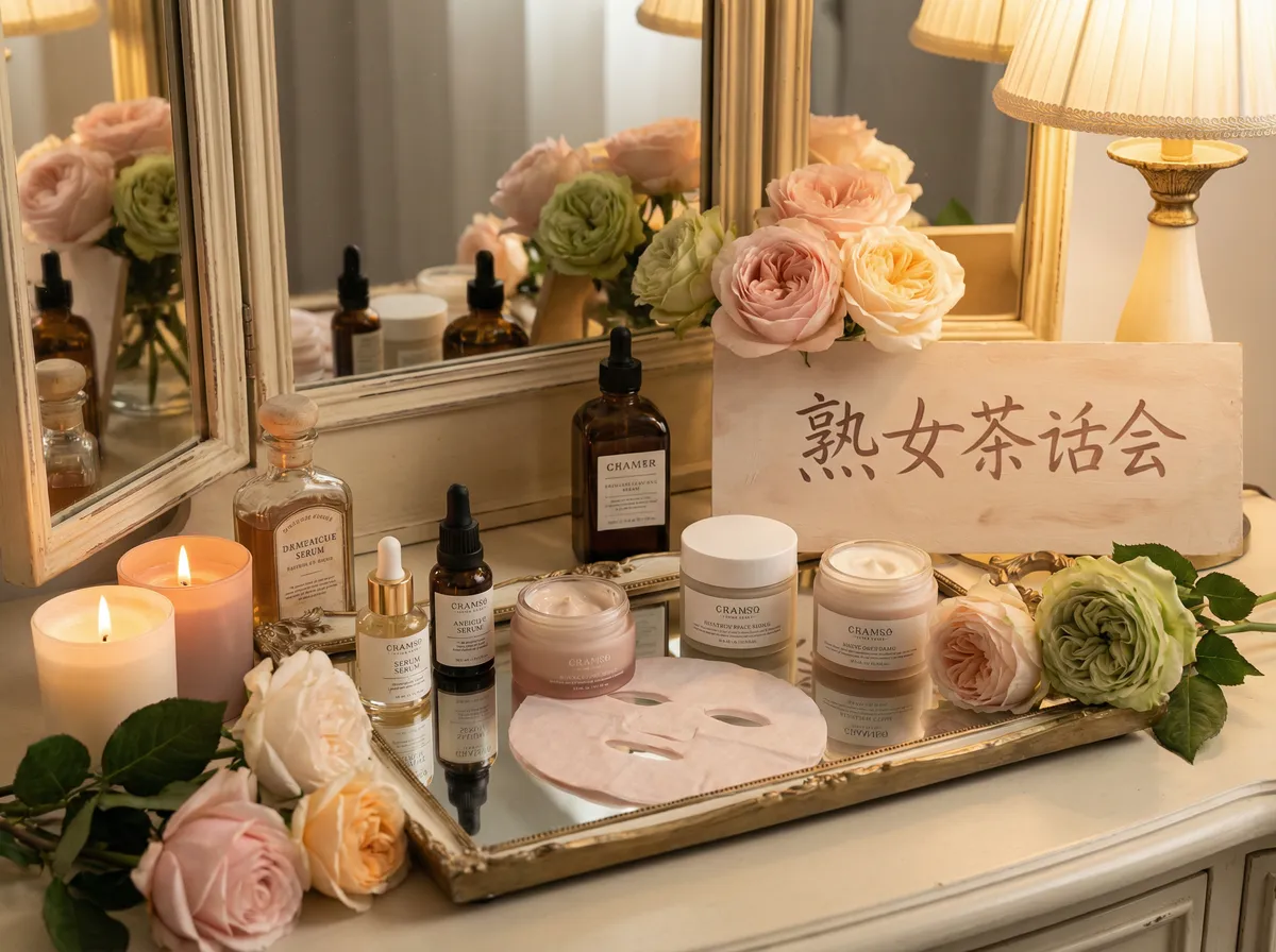 女上位 社区推荐的护肤品梳妆台